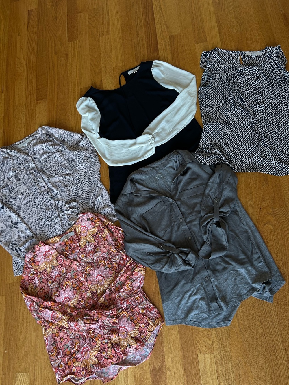 LOFT blouse bundle